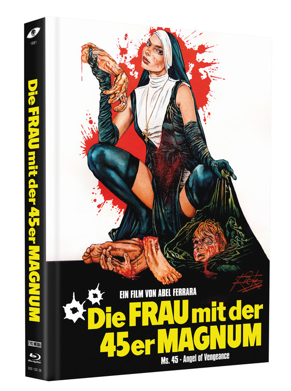 Frau mit der 45er Magnum, Die - Uncut Mediabook Edition (DVD+blu-ray) (A)