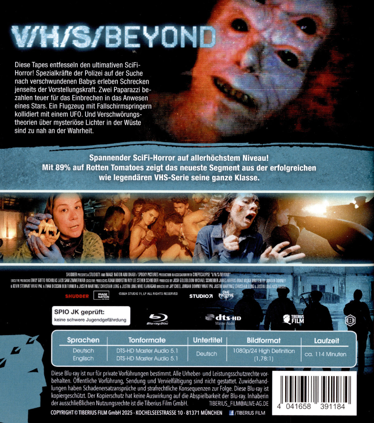 V/H/S/Beyond - VHS Beyond - Uncut Edition  (Blu-ray Disc)
