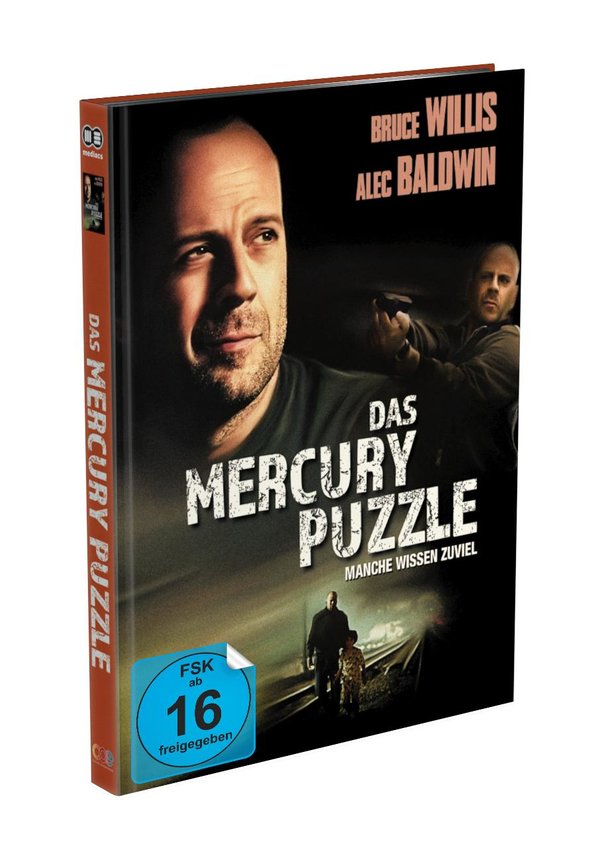 Mercury Puzzle, Das - Uncut Mediabook Edition (DVD+blu-ray) (C)