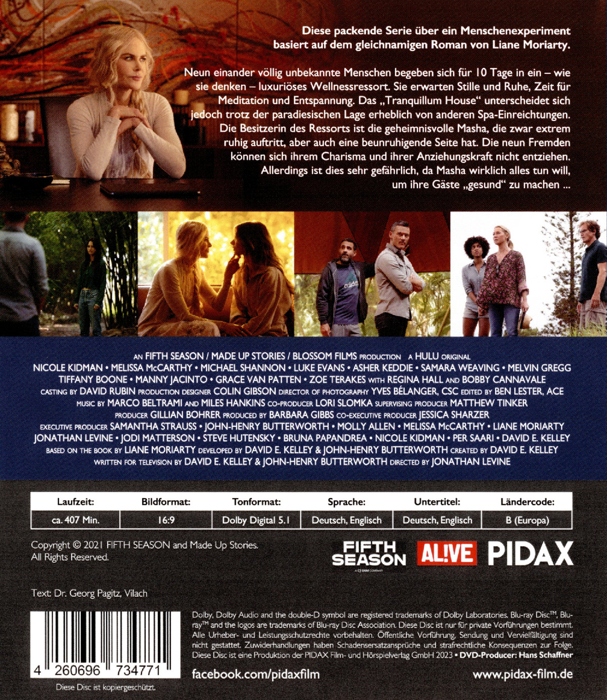 Nine Perfect Strangers - Die komplette Miniserie mit absoluter Starbesetzung  (Blu-ray Disc)