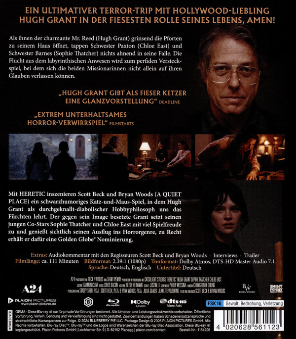 Heretic  (Blu-ray Disc)