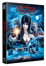 Elvira - Mistress of the Dark - Uncut Mediabook Edition - Limitiert auf 111 Stück  (+ Bonus-DVD mit weiterem Horrorfilm)  (blu-ray)