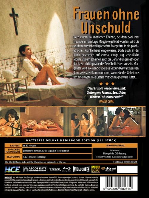 Frauen ohne Unschuld - Uncut Mediabook Edition  (DVD+blu-ray)