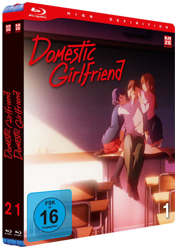 Domestic Girlfriend - Gesamtausgabe ohne Schuber - Vol.1-2  [2 BRs]  (Blu-ray Disc)