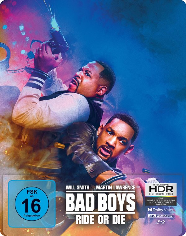 Bad Boys: Ride or Die - Limited Steelbook Edition  (4K Ultra HD)