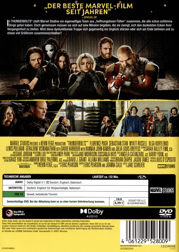 Thunderbolts  (DVD)