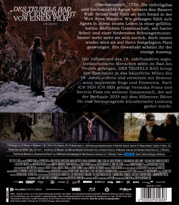Des Teufels Bad  (Blu-ray Disc)