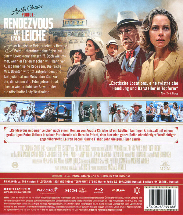 Poirot: Rendezvous mit einer Leiche (blu-ray)