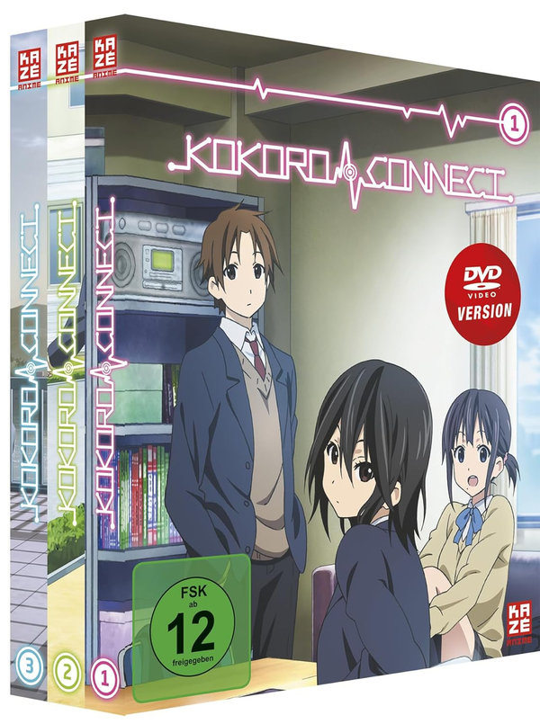 Kokoro Connect - Gesamtausgabe - Bundle Vol.1-3  [3 DVDs]  (DVD)