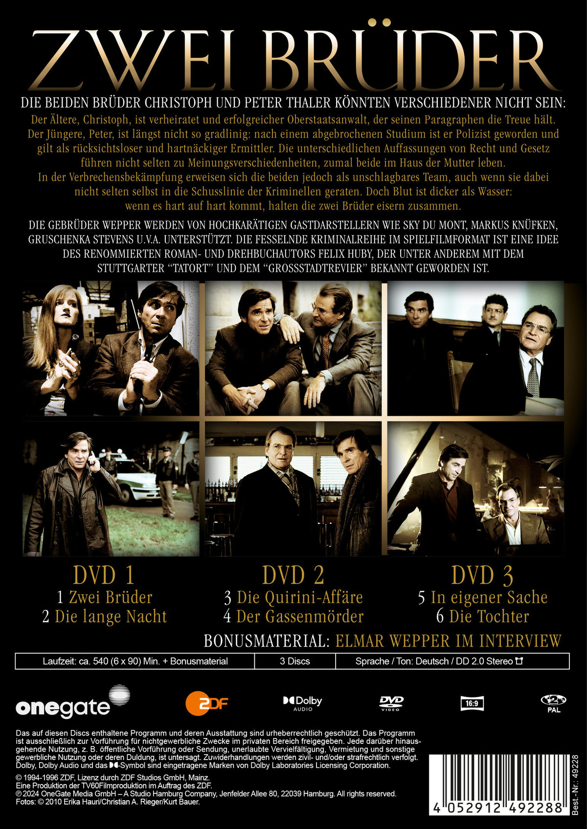 Zwei Brüder  [3 DVDs]  (DVD)