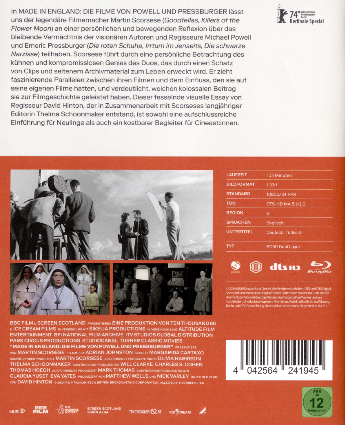 Made in England: Die Filme von Powell and Pressburger (OmU)  (Blu-ray Disc)