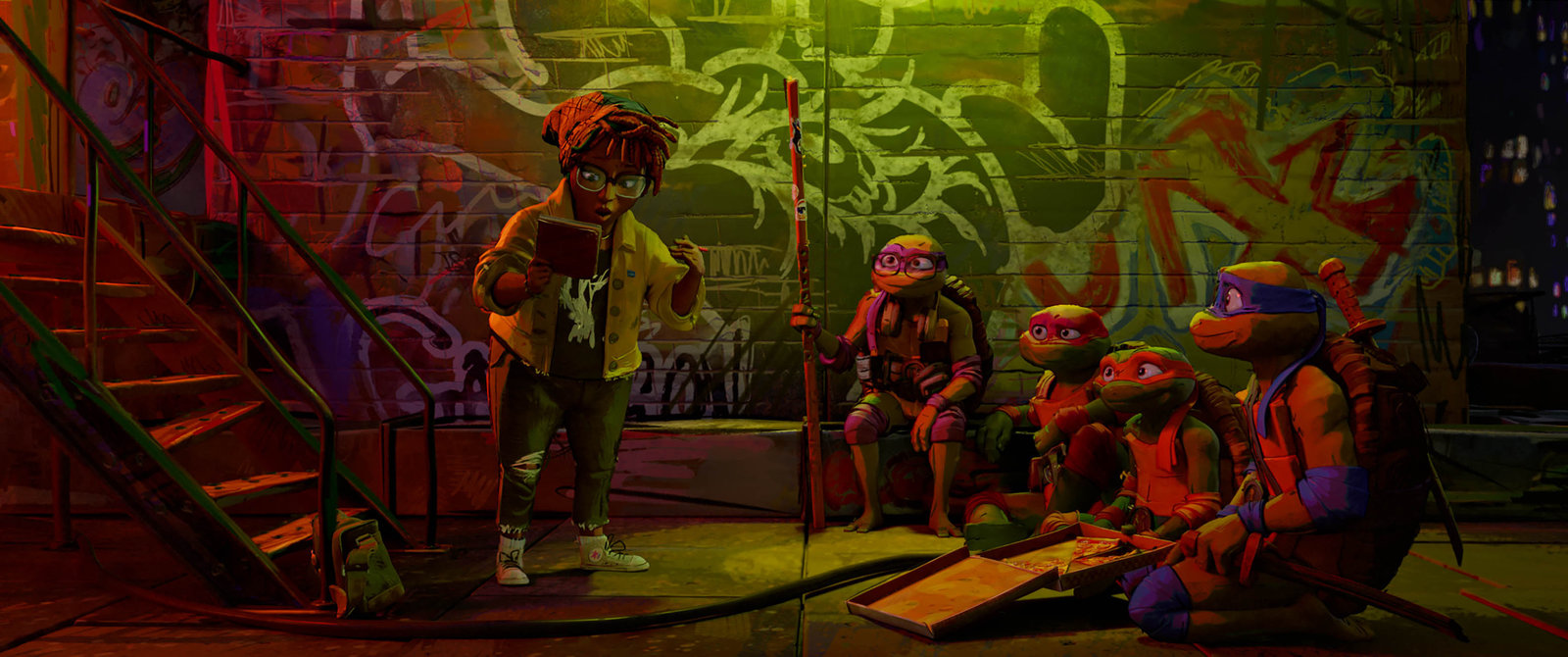 Teenage Mutant Ninja Turtles: Mutant Mayhem 3D - Turbine Collector Series #12 (Blu-ray 3D)