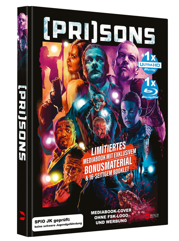 (Pri)sons - Prisons - Uncut Mediabook Edition  (4K Ultra HD+blu-ray)