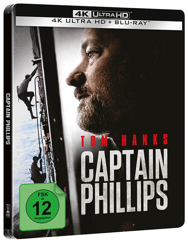 Captain Phillips - Limited Steelbook Edition  (4K Ultra HD+blu-ray)