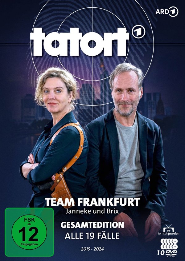 Tatort - Team Frankfurt - Janneke und Brix (Alle 19 Fälle)  [10 DVDs]  (DVD)