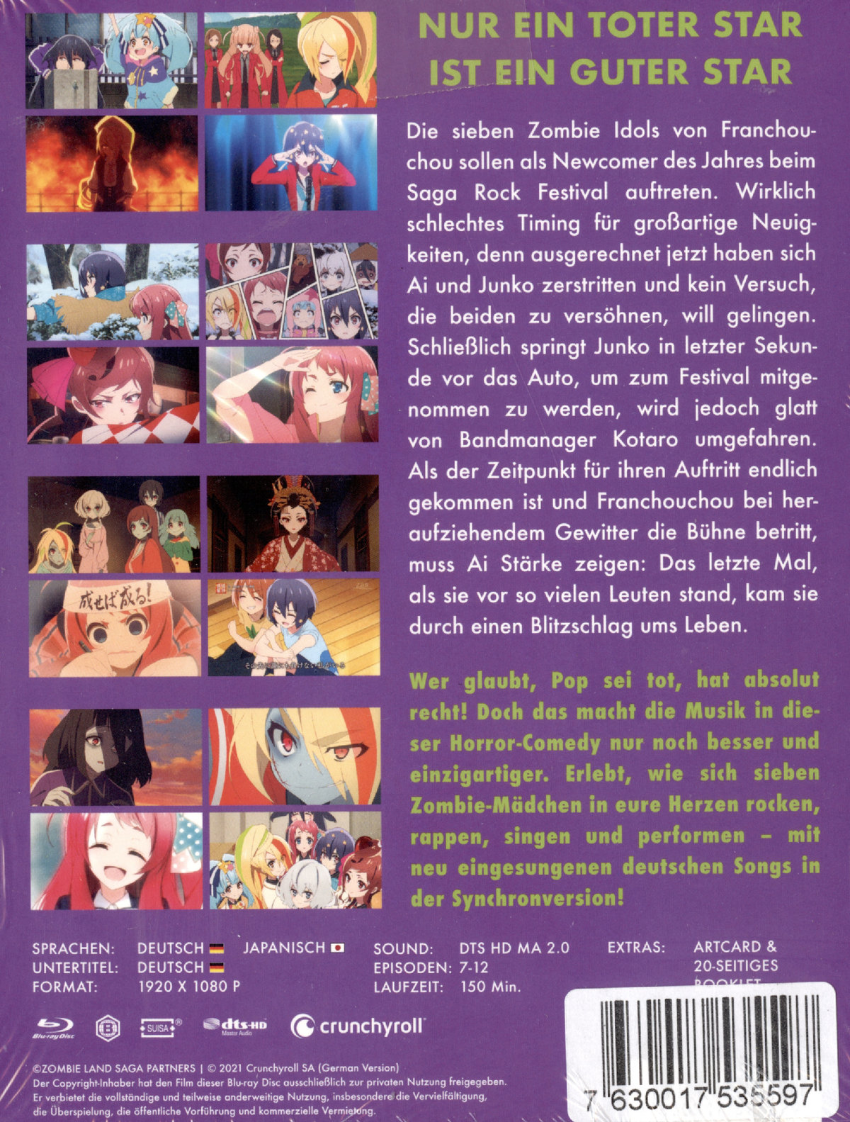 Zombie Land Saga - Staffel 1 - Gesamtausgabe - Bundle Vol.1-2  [2 BRs]  (Blu-ray Disc)