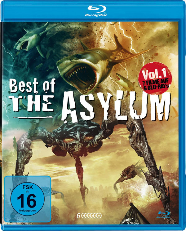 Best of The Asylum - Vol. 1 (blu-ray)