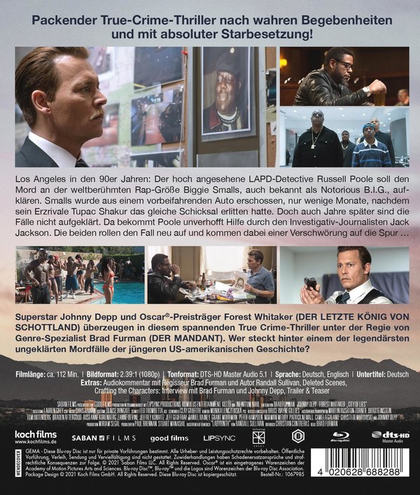 City of Lies (blu-ray)