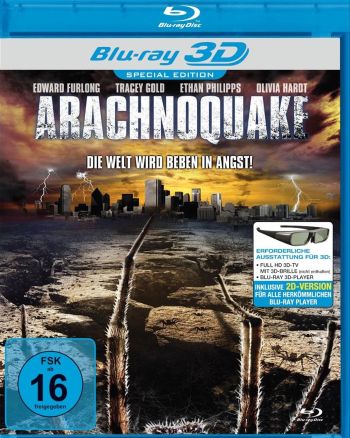 Arachnoquake 3D (3D blu-ray)