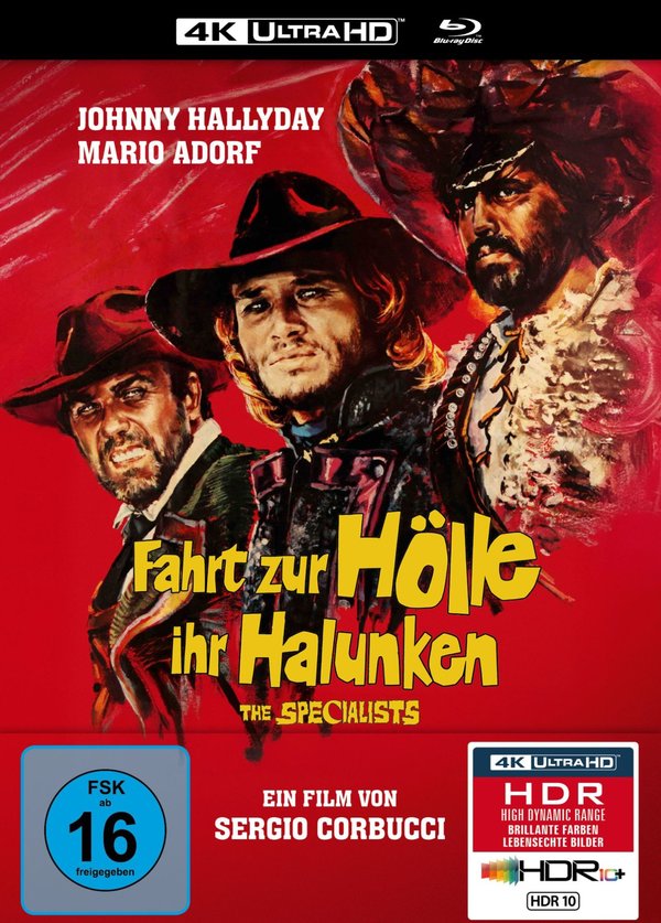 Fahrt zur Hölle, ihr Halunken (The Specialists) - Uncut Mediabook Edition  (4K Ultra HD+blu-ray)