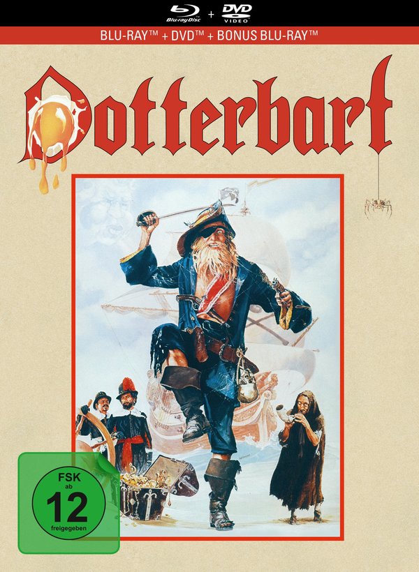 Dotterbart - Monty Python auf hoher See - Limited Mediabook Edition (DVD+blu-ray)