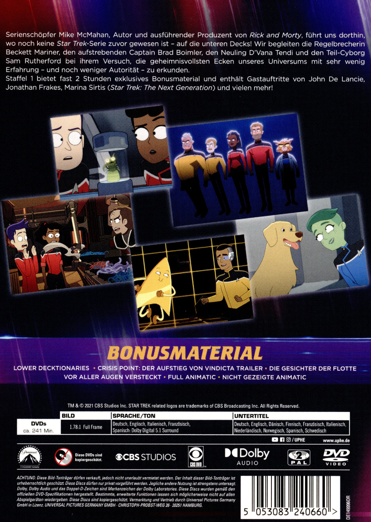 Star Trek: Lower Decks - Staffel 1