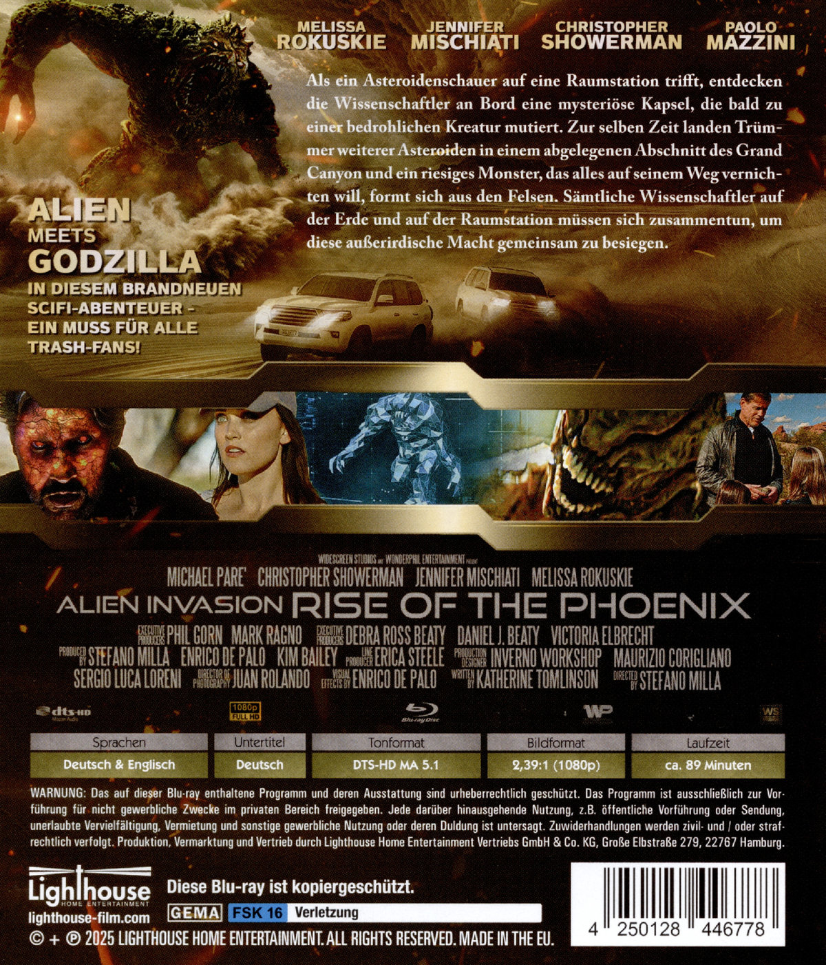 Rise of the Phoenix - Angriff des Giganten  (Blu-ray Disc)