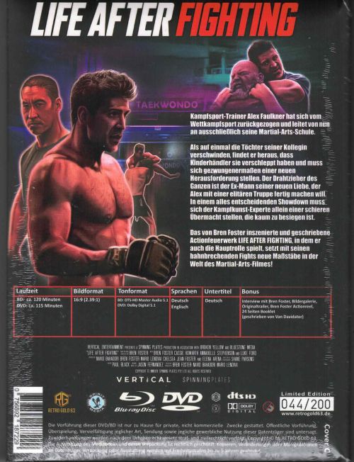 Life After Fighting - Uncut Mediabook Edition  (DVD+blu-ray) (C)