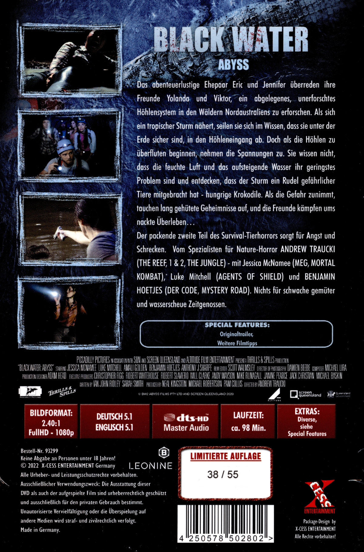 Black Water: Abyss - Uncut Hartbox Edition (blu-ray) (A)