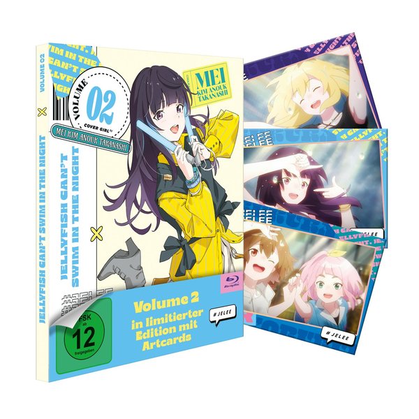 Jellyfish Can't Swim In The Night - Volume 2 - limitierte Edition mit Artcards  (Blu-ray Disc)
