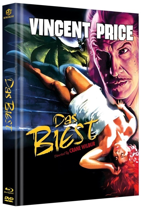 Biest, Das - The Bat - Uncut Mediabook Edition  (DVD+blu-ray) (B)