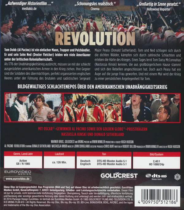 Revolution (blu-ray)