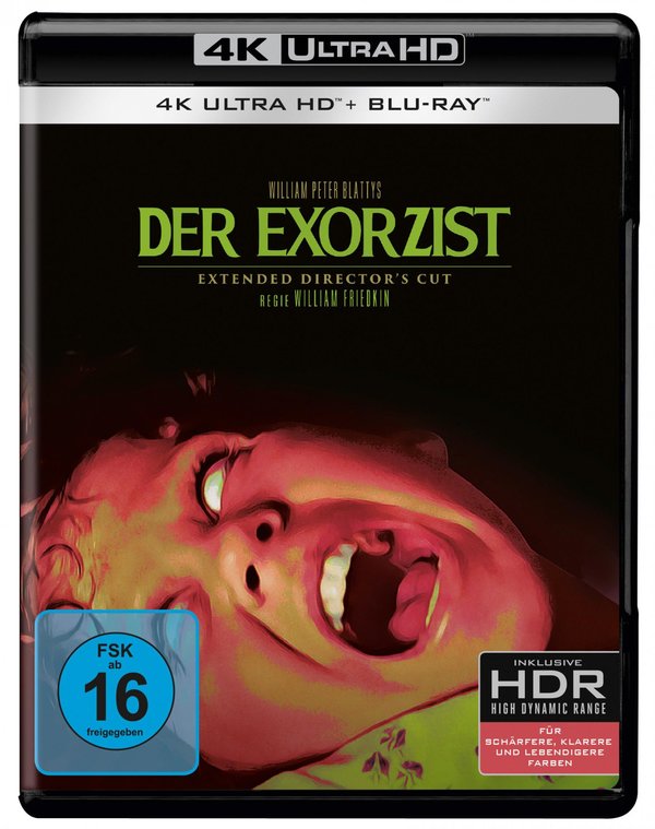 Der Exorzist  (4K Ultra HD) + (Blu-ray) 