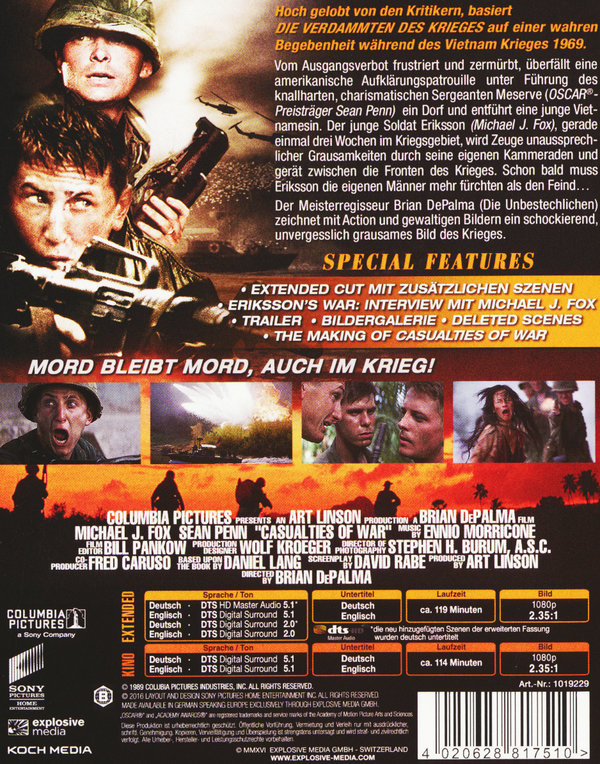 Verdammten des Krieges, Die - Extended Version (blu-ray)