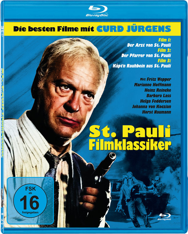 Der Arzt von St. Pauli, Der Pfarrer von St. Pauli, Käpt'n Rauhbein von St. Pauli  [3 BRs]  (Blu-ray Disc)