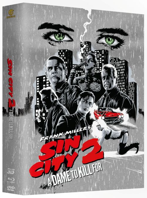 Sin City 2 - A Dame to Kill For - Uncut Mega Mediabook Edition  (DVD+blu-ray+3D blu-ray) (B)