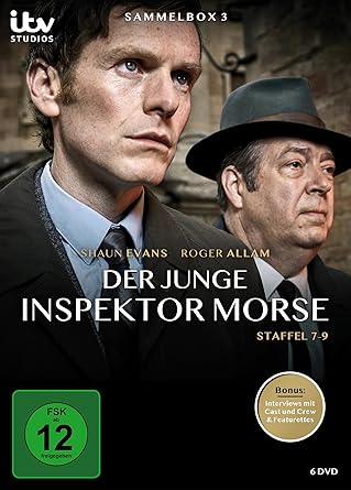 Der junge Inspektor Morse -  Staffelbox 3 - Staffel 7-9  [6 DVDs]  (DVD)