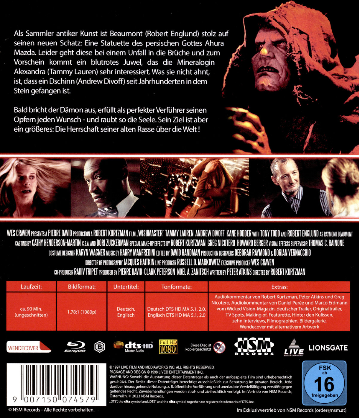 Wishmaster (blu-ray)