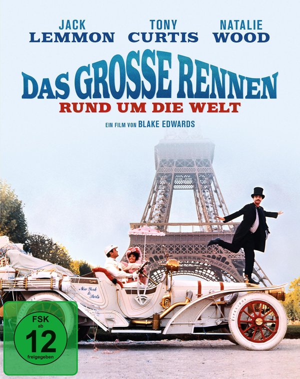 Das große Rennen rund um die Welt - Uncut Mediabook Edition  (DVD+blu-ray)