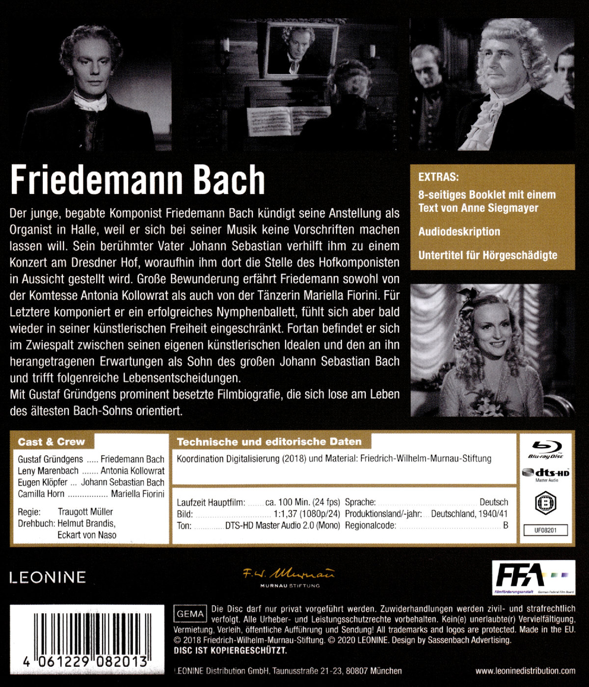 Friedemann Bach (blu-ray)