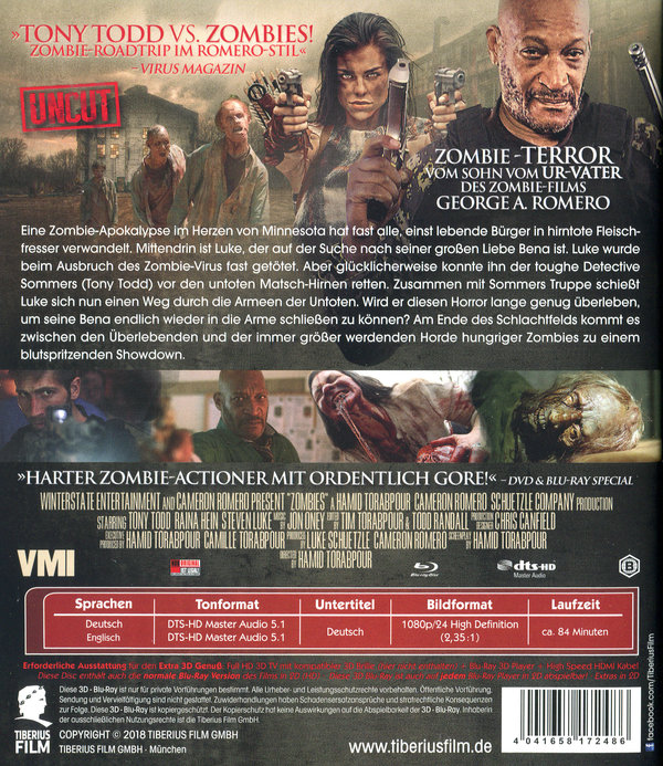 Zombies! 3D - Überlebe die Toten (3D blu-ray)