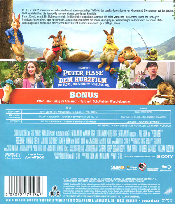 Peter Hase (blu-ray)