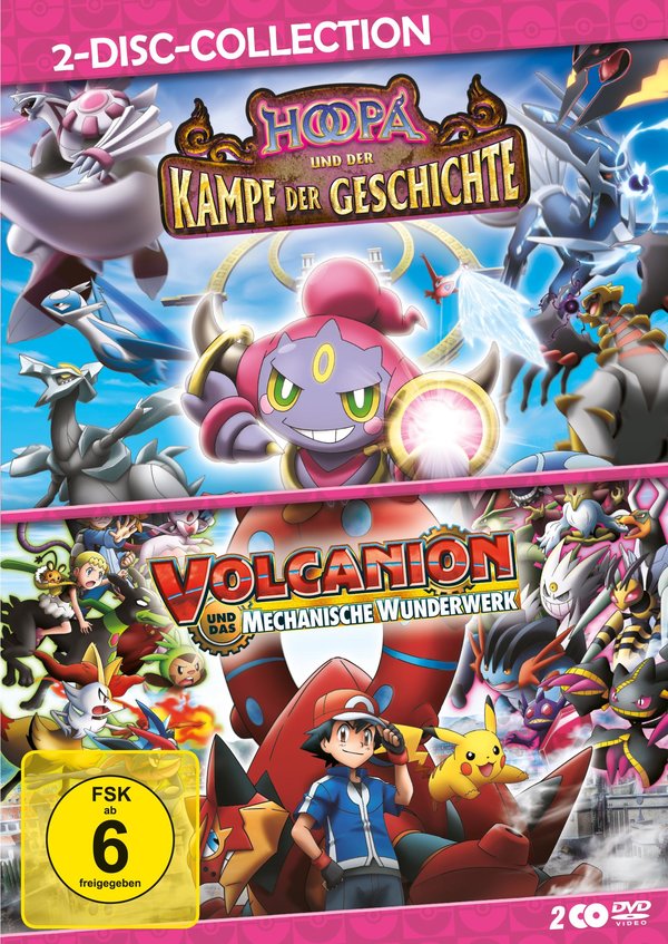 Pokémon: Hoopa und der Kampf der Geschichte / Volcanion und das mechanische Wunderwerk - Doppelpack  [2 DVDs]  (DVD)