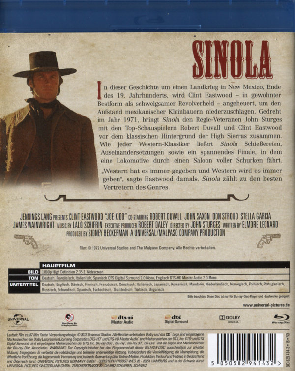 Sinola (blu-ray)