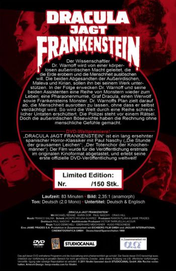 Dracula jagt Frankenstein - Limited Edition (C)