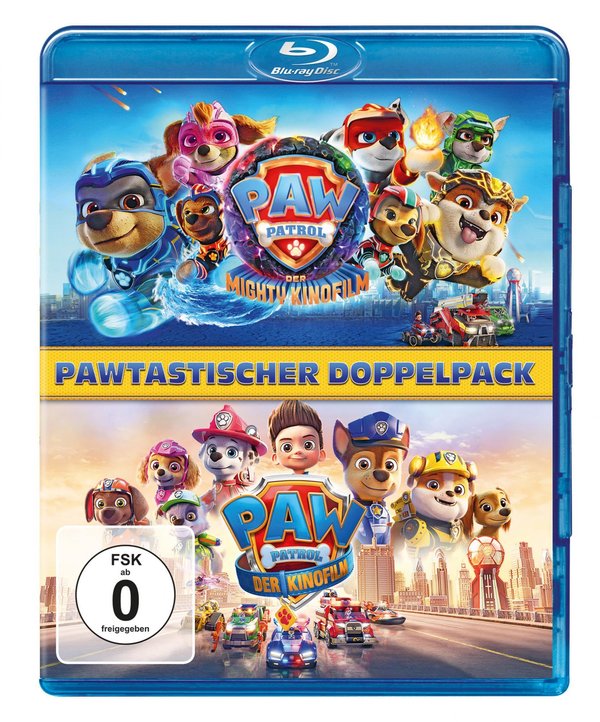 PAW Patrol: Der Mighty Kinofilm & PAW Patrol: Der Kinofilm  [2 BRs]  (Blu-ray Disc)