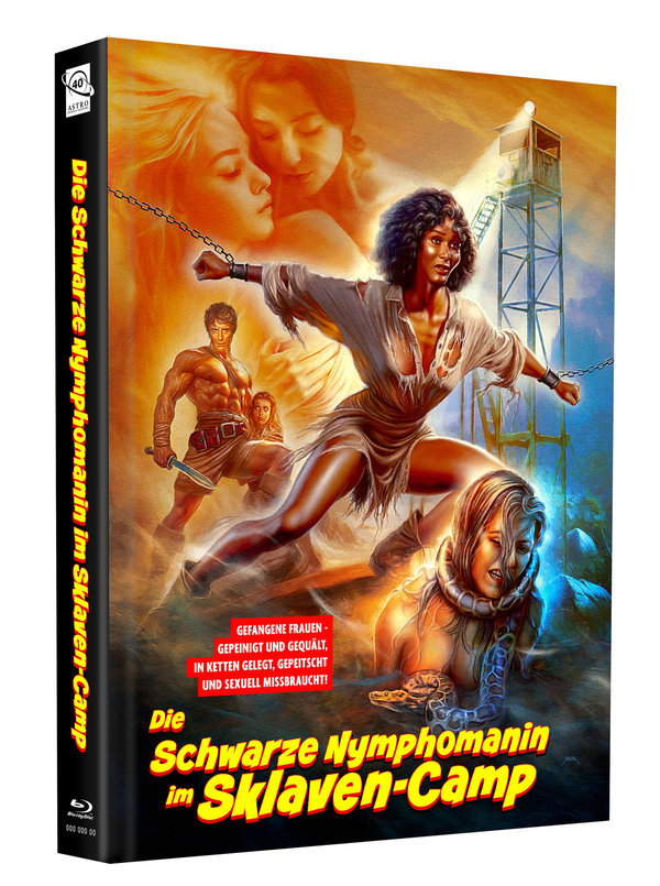 Die schwarze Nymphomanin im Sklavencamp - Uncut Mediabook Edition (DVD+blu-ray) (J)