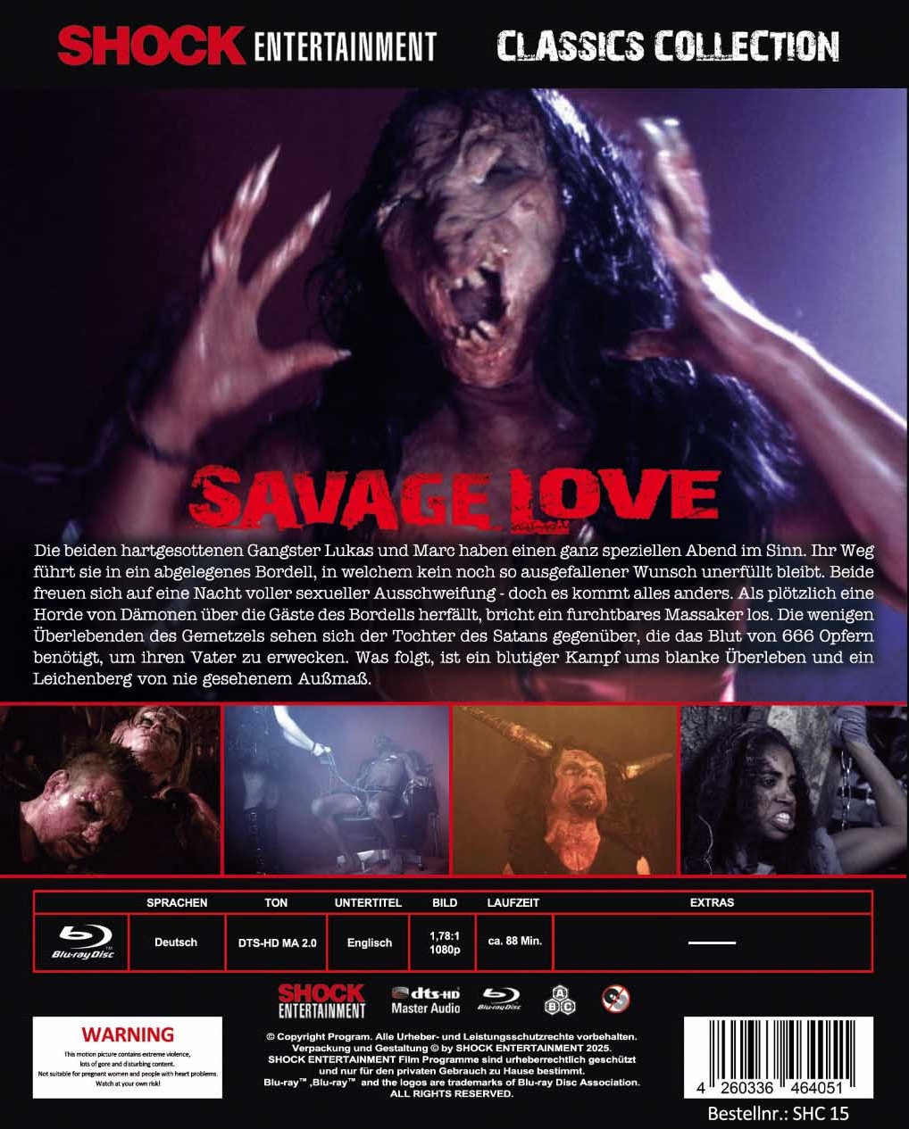 Savage Love - Uncut Edition (blu-ray)