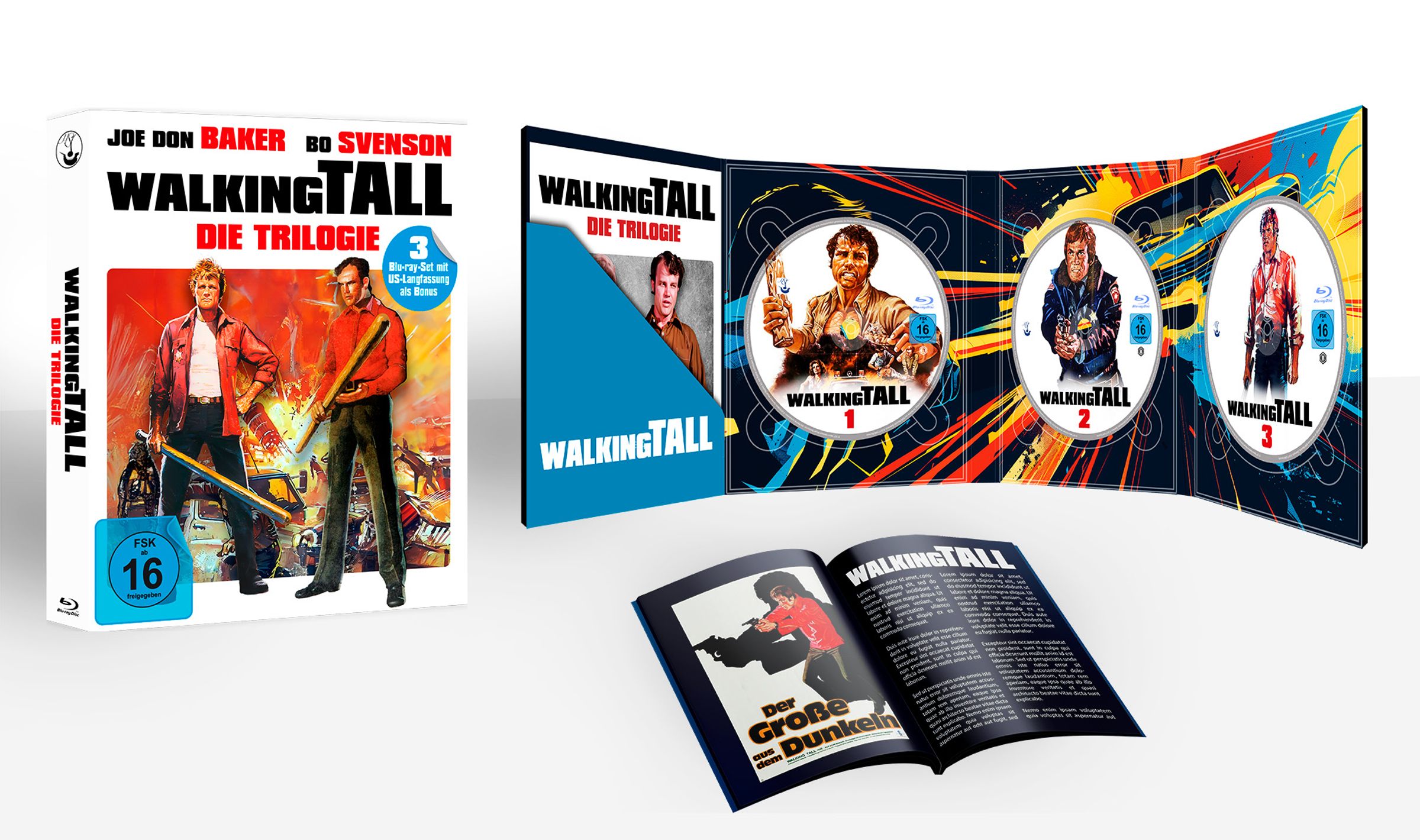 Walking Tall - Die Trilogie  (blu-ray)