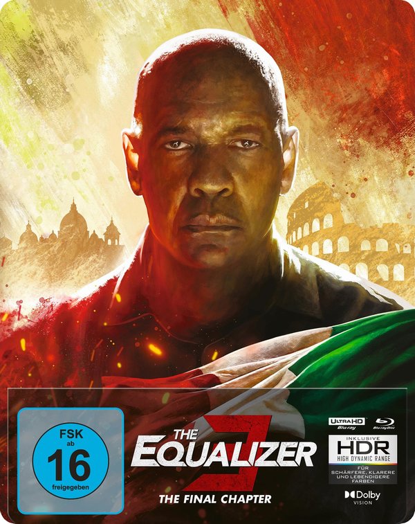 Equalizer 3, The- The Final Chapter - Limited Steelbook Edition  (4K Ultra HD+blu-ray)